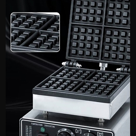 Вафельница для бельгийских вафель Hopert PRO-FQ-2210F